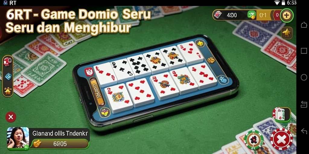 Tampilan gameplay seru dalam 6RT dengan efek visual menarik.