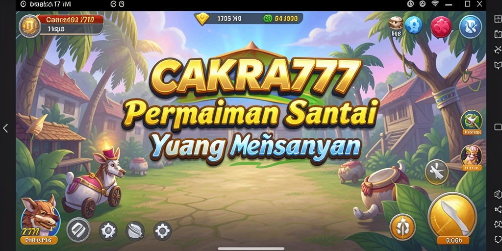 Gameplay menyenangkan dari CAKRA777 yang menghibur dan interaktif.