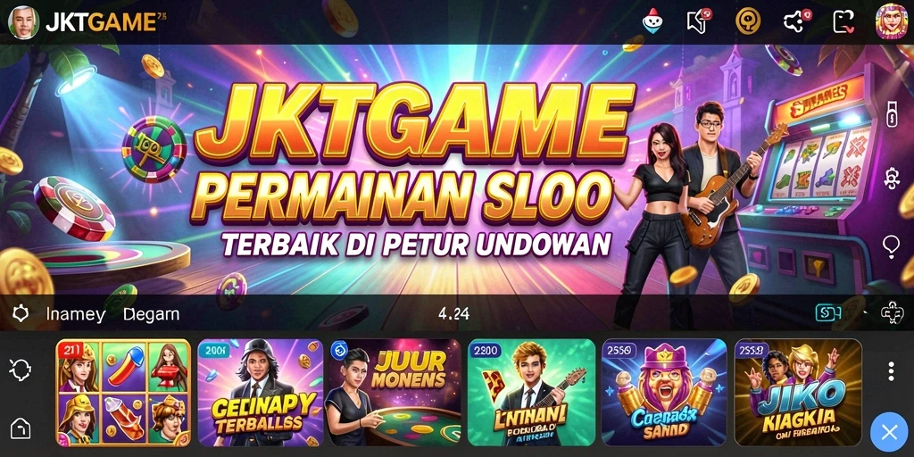 Tampilan gameplay Slot yang seru dan mengasyikkan di JKTGAME.
