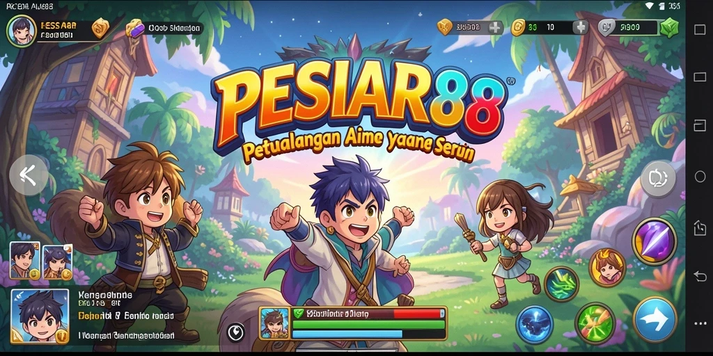 Tangkapan layar PESIAR88 menampilkan aksi petualangan yang mendebarkan.
