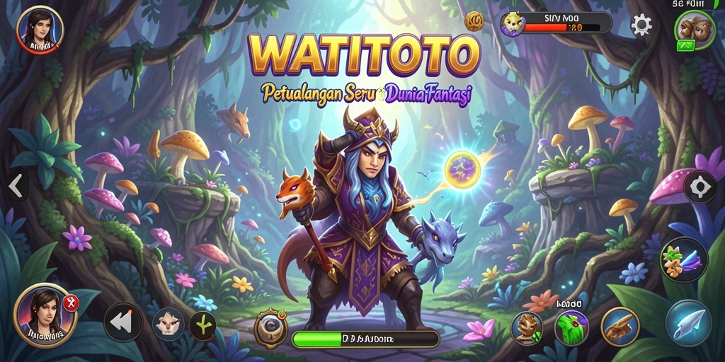 Tangkapan layar utama dari gameplay seru WATITOTO saat menjelajahi dunia fantastis.